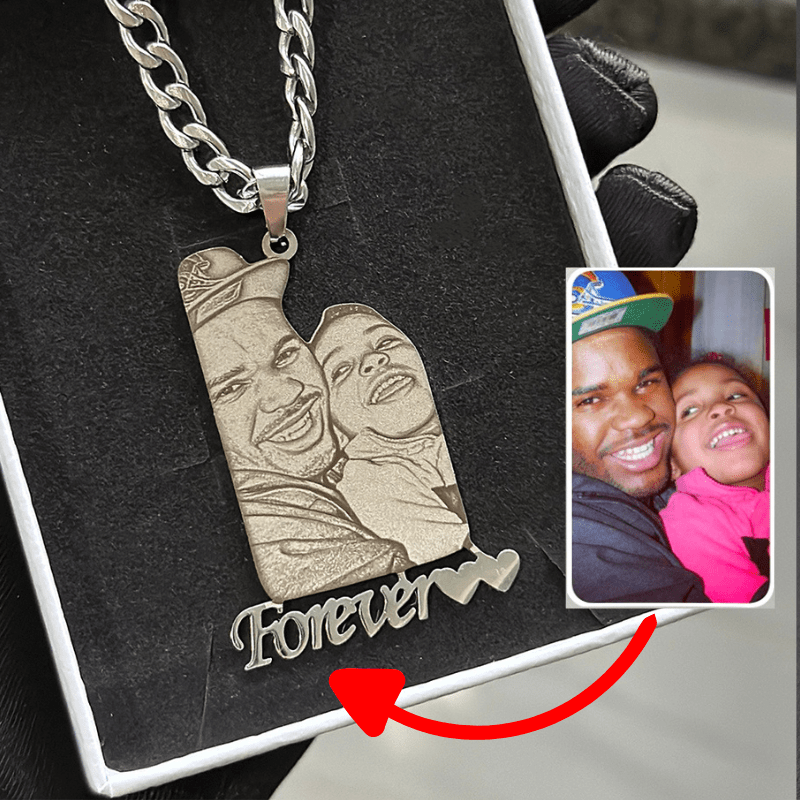 Engraved Memory Necklace