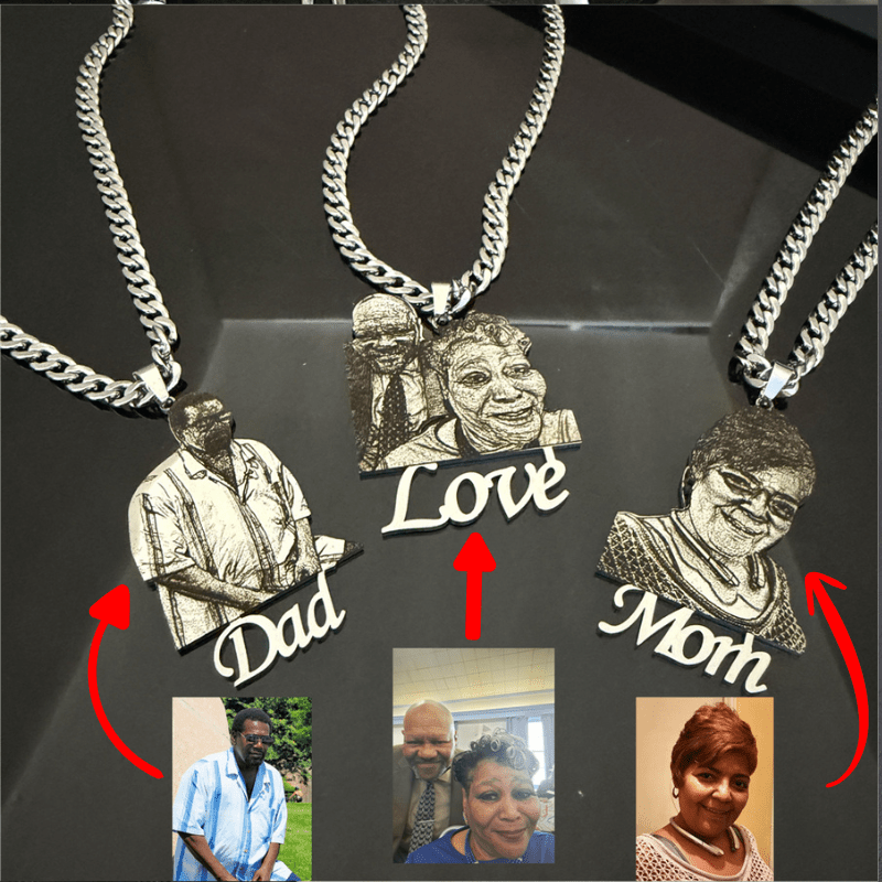 Engraved Memory Necklace
