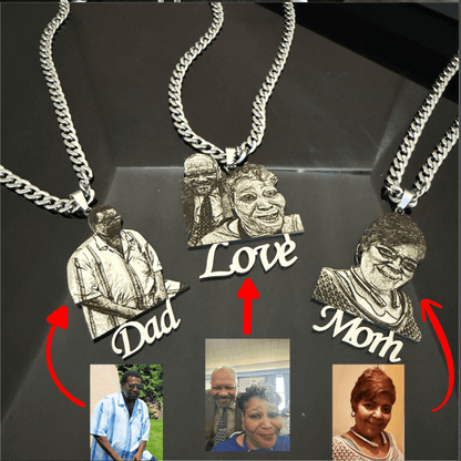 Engraved Memory Necklace